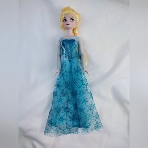 Blue Princess Frozen Doll